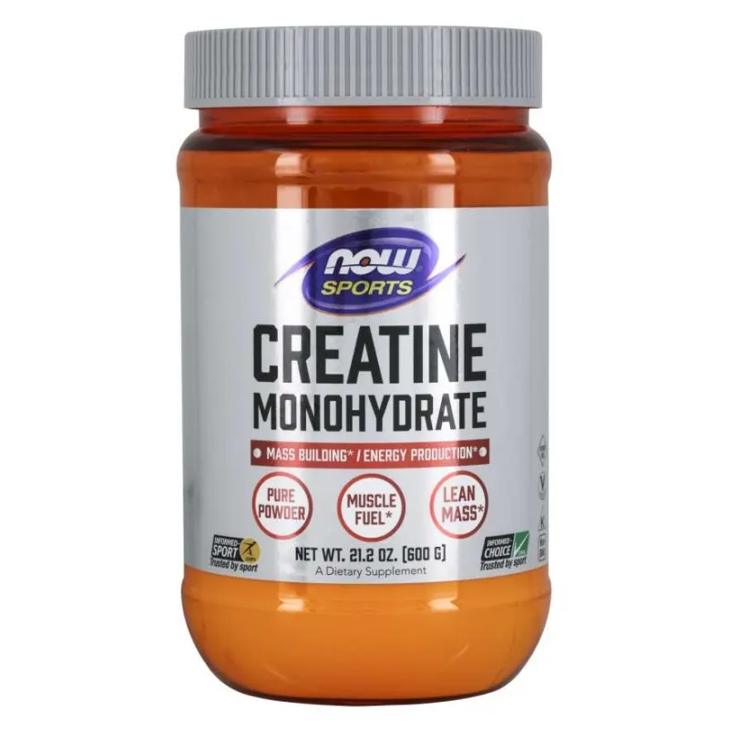 Kreatyna Monohydrat Now Foods Creatine Monohydrate 600g