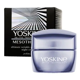 Yoskine Mesotherapy krem do twarzy na noc z niacynamidem, bio-mikroigłami Spongilla, masłem cupuaçu i olejem jojoba 50 ml