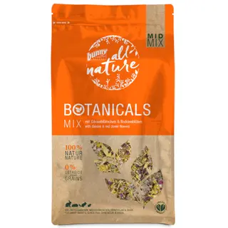 Bunny All Nature Botanicals Mid Mix, stokrotka i kwiat czerwonej koniczyny - 3 x 120 g