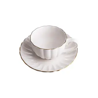 Filiżanka ze spodkiem Homla MELIDA White, 200 ml
