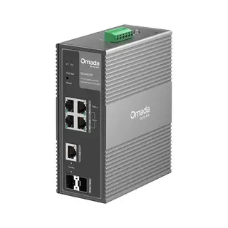 TP-LINK Przełącznik IES206GPP Industrial Easy Managed Omada, 6 portów gigabitowych, w tym 3 portPoE+ i