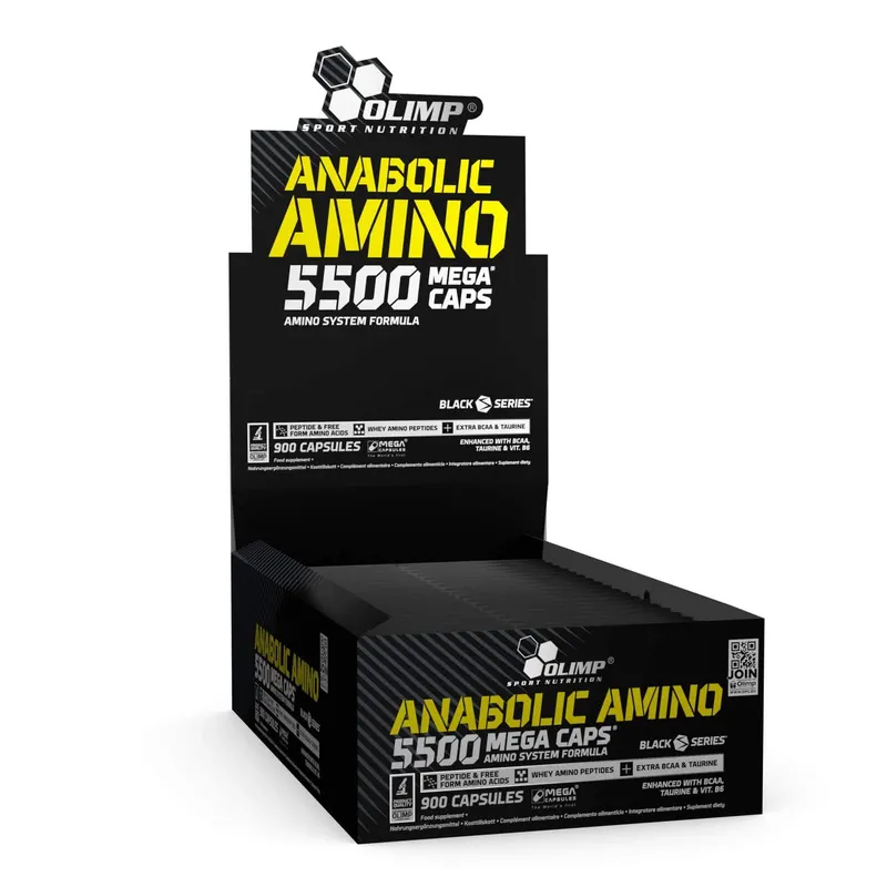 Aminokwasy Olimp Anabolic Amiino 5500 Mega Caps 30kap Blister