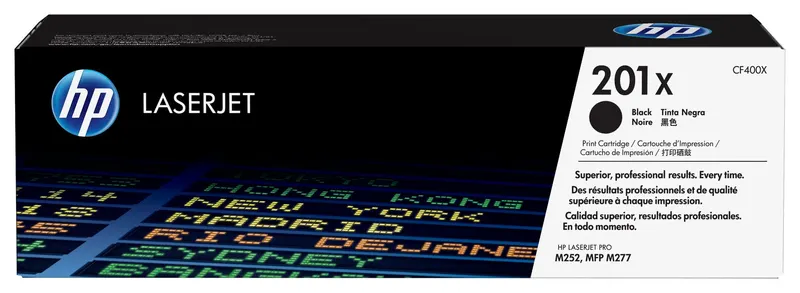 HP 201X 1-pak Czarny Oryginalny Toner XL CF400X