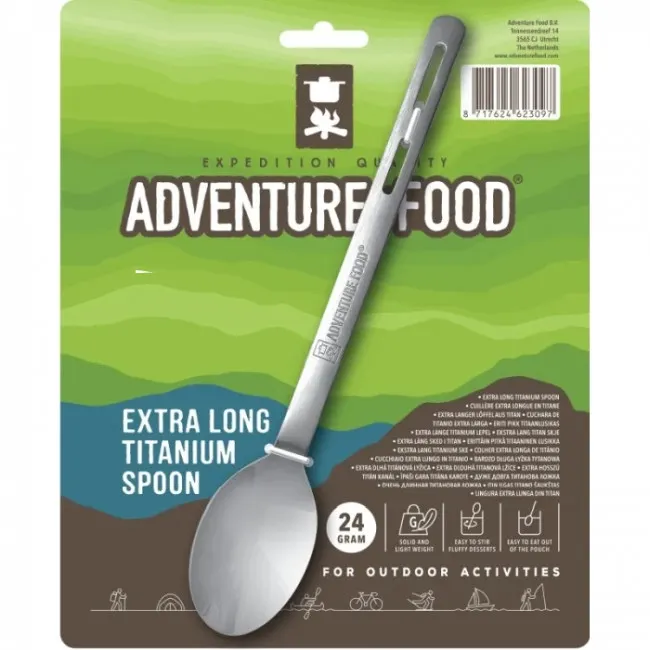 Łyżka do jedzenia Adventure Food, tytanowa