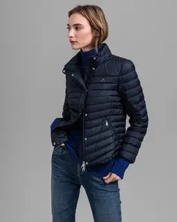 Gant Kurtka Damska Z Nadrukiem Zapinana Na Guziki Z Długim Rękawem Slim Fit