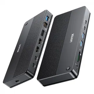 Unitek Stacja dokująca 13w1 USB-C, HDMI 2.1,DP 2.0,RJ45,10GBPs;D1104A01