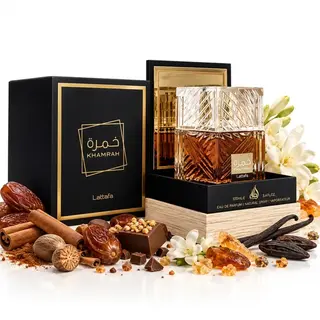 Lattafa Khamrah 100 ml EDP Perfumy Arabskie Unisex Słodkie Orientalne