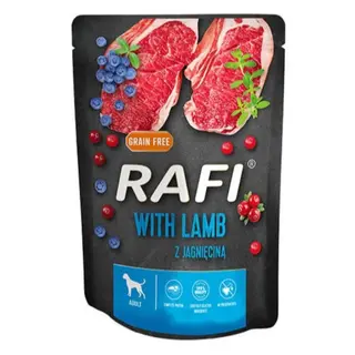 DOLINA NOTECI Rafi z jagnięciną, borówką, żurawiną - mokra karma dla psa - 300g