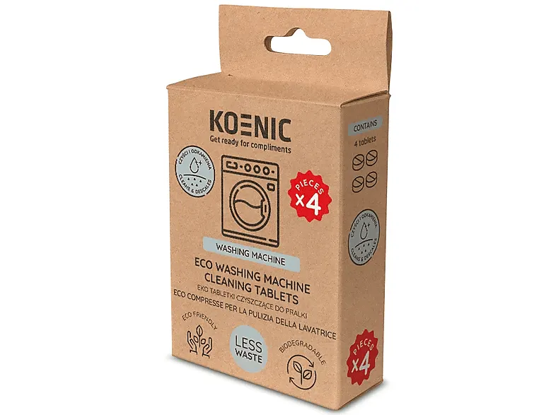 Tabletki do czyszczenia pralki KOENIC KCL-W006-INT