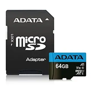 Adata Karta pamięci microSD Premier 64GB UHS1/CL10/A1+adapter