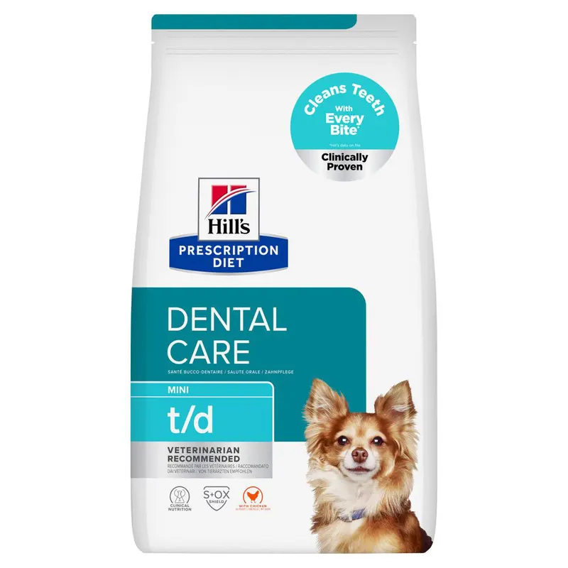 Hill's Prescription Diet t/d Dental Care Mini z kurczakiem - 3 kg