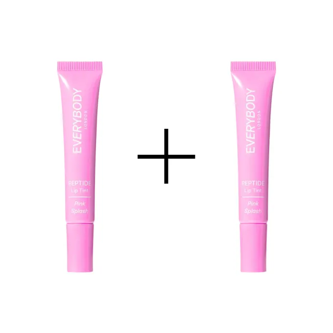 EVERYBODY London Peptide Lip Tint do Ust Pink Splash 1+1