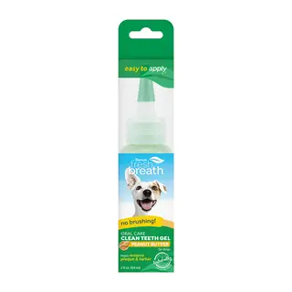TropiClean Fresh Breath, żel do pielęgnacji zębów dla psów, masło orzechowe - 59 ml
