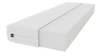 Materac piankowy 80x160 średnio twardy H3 z pokrowcem antyalergiczny 10 cm