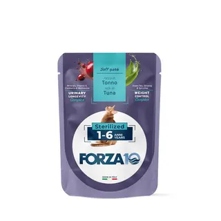 Korzystny pakiet BOTANICAT FORZA10 Soft Paste Sterilized 1-6 lat, 48 x 80 g - Tuńczyk