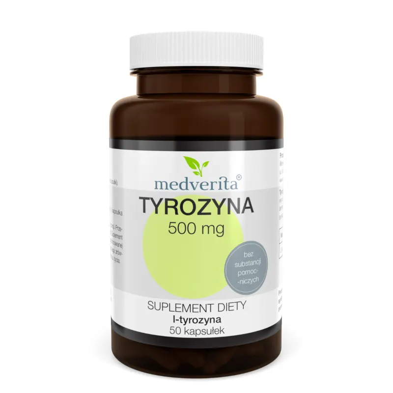 Aminokwasy Tyrozyna MEDVERITA Tyrozyna 50kaps