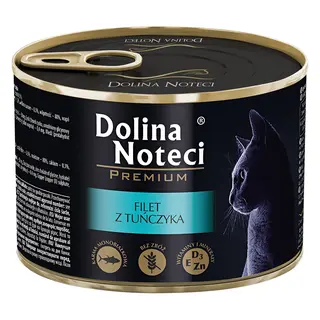 Dolina Noteci Premium, filety, 12 x 185 g - Filet z tuńczyka