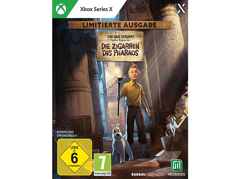 Gra Xbox Series Tintin Reporter - Cigars of the Pharaoh Edycja Limitowana