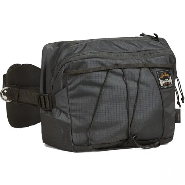 Lundhags Core Hippak 7 L, torba biodrowa, unisex, czarny