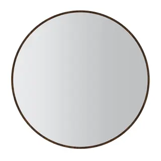 Lustro okrągłe OVALIO 100cm | Typ 701 | Ramka Dąb Dunin