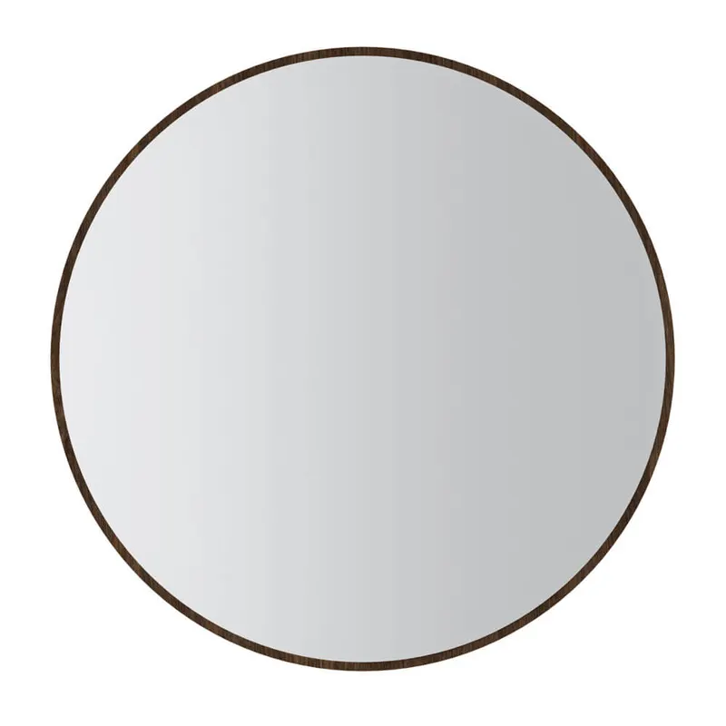 Lustro okrągłe OVALIO 100cm | Typ 701 | Ramka Dąb Dunin