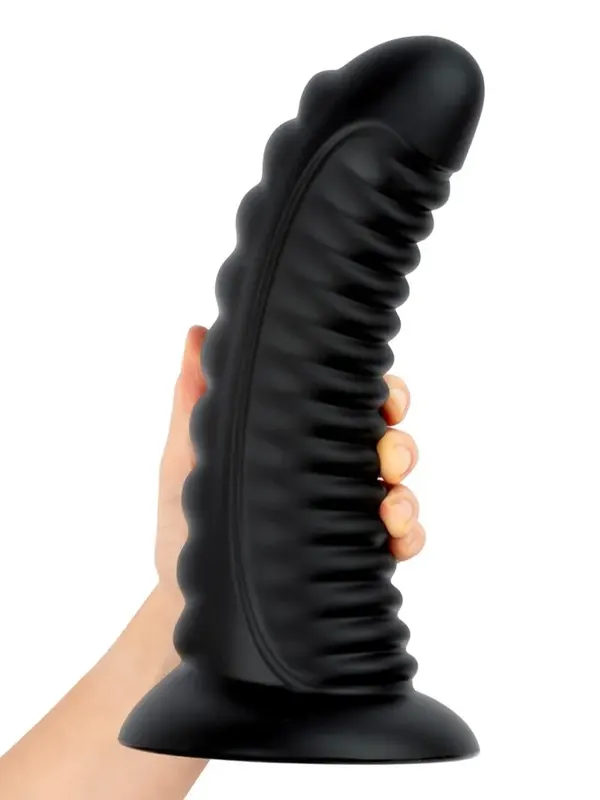 Buttr Double Ribbed Butt Plug 26 cm