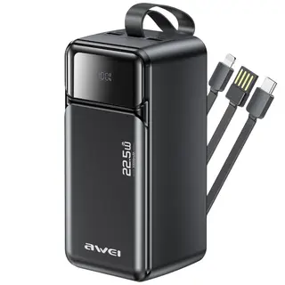 AWEI Powerbank 50000mAh 22,5W PA-107 PD 3xUSB