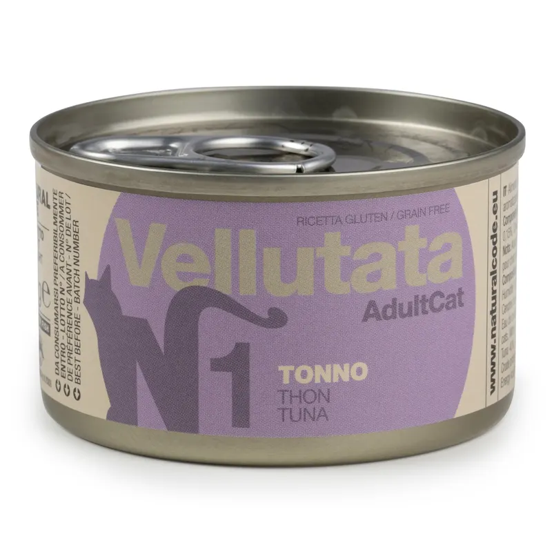Natural Code Velouté Can, 6 x 85 g - Tuńczyk