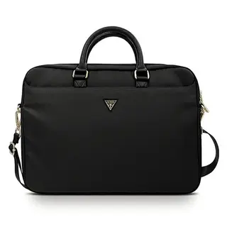 GUESS Torba do notebooka 16 cali GUCB15NTMLBK logo czarna