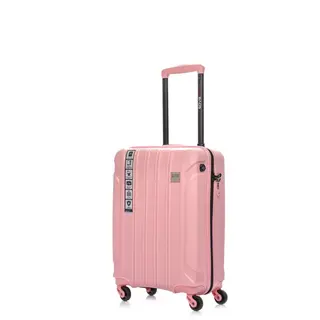 Walizka na kółkach SwissBags Tourist różowa - mała 40 l
