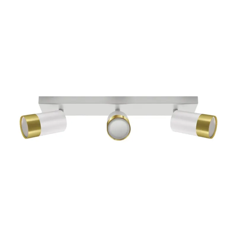 PUZON SPT GU10 3L WHITE/GOLDEN