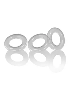 Oxballs Willy Rings Cock Rings Transparent 3-pack