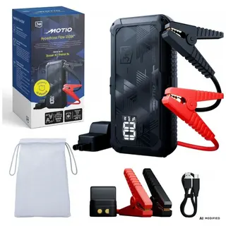 3MK Jump Starter 1500A LED 10000mAh HyperBoost Flow Booster Powerbank
