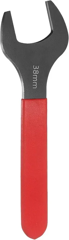 KLUCZ PŁASKI 38MM METRYCZNY WYGIĘTY 15° CZARNY CZERWONY UCHWYT