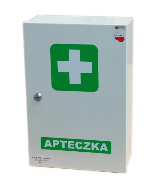 Apteczka Bhp szafka wisząca ścienna Duża Bez wyposażenia