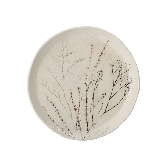 Talerz Bloomingville Nature Stoneware Bea, 27.5 cm