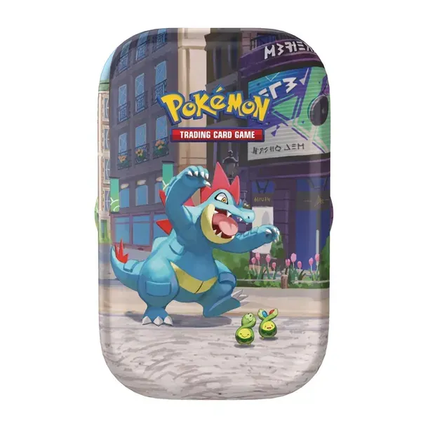 Zestaw kart Pokemon TCG: Lumiose City - Feraligatr Mini Tin