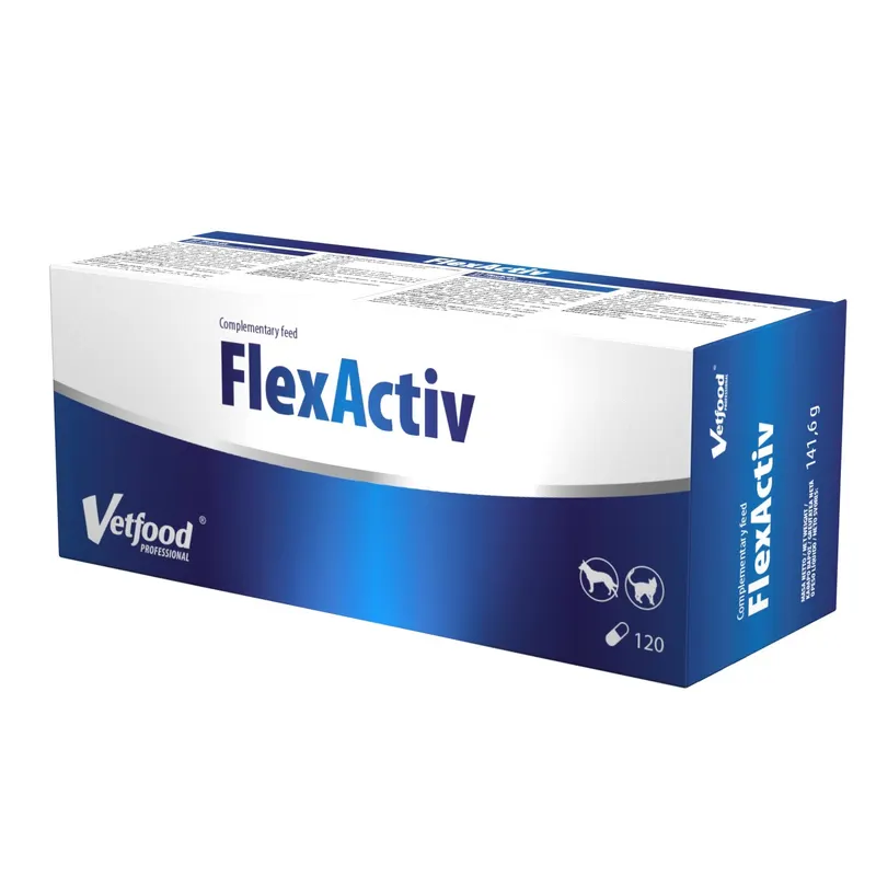 VETFOOD Flex Activ - suplementy dla psa i kota - 120szt.