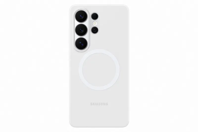 Etui Samsung Silicone Magnet Galaxy S26 Ultra białe