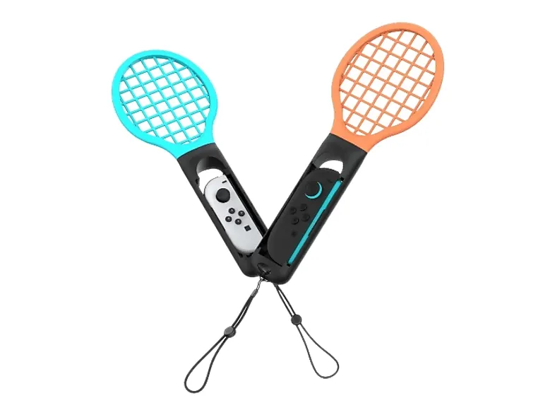 Nakładka na kontroler YAXO Tennis Pro Set Inferno Pomarańczowo-niebieski