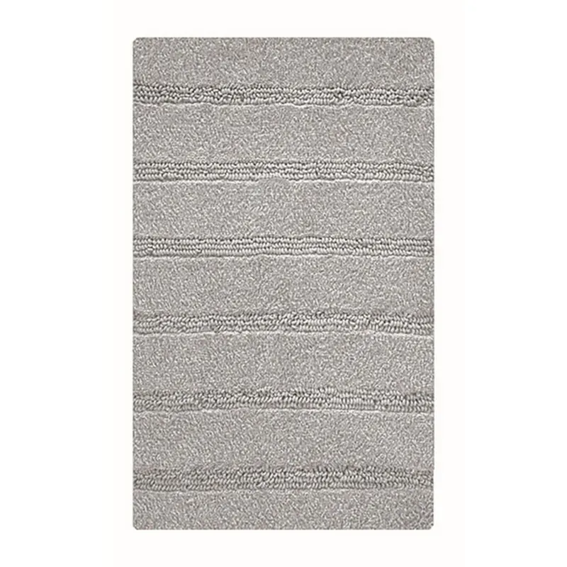 Kleine wolke monrovia dywanik łazienkowy szary 70x120 cm gęste runo