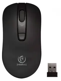 Rebeltec Mysz bezprzewodowa STAR 800/1000/1600 DPI czarna