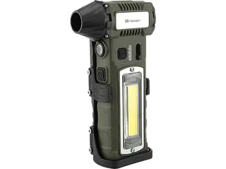Dmuchawa wielofunkcyjna TRACER BlackOps 100W 10 0000 rpm + latarka SOS przecinak ratowniczy Zielony
