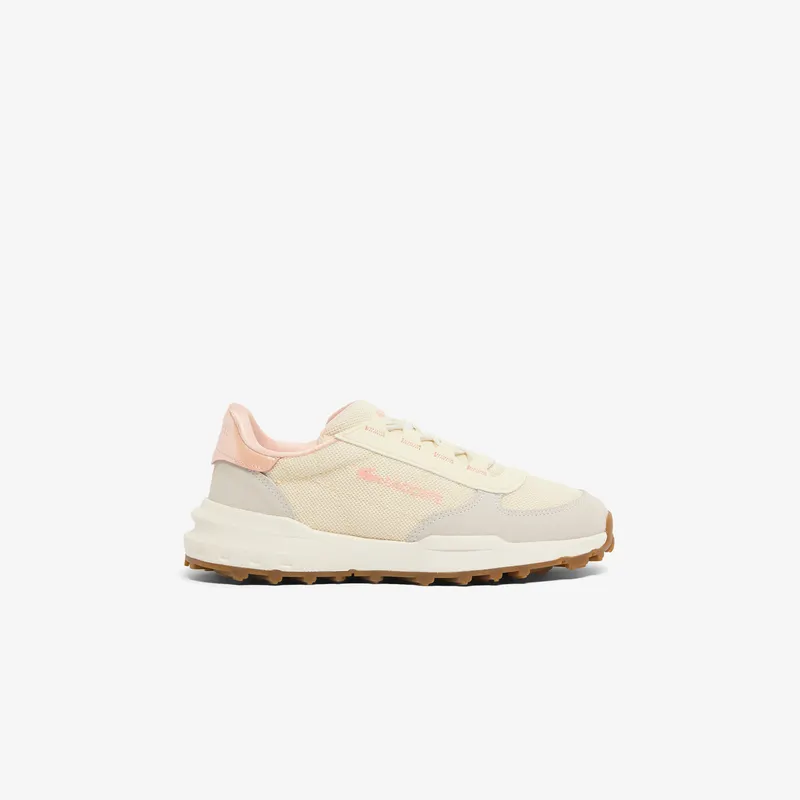 Lacoste Sneakersy Elite Active Evo Damskie Kremowe Kremowy