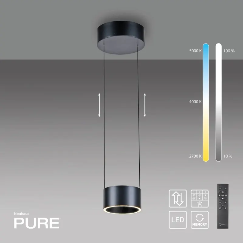 Lampa wisząca PURE CLIPSE LED CCT PILOT 2471-15