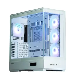 Zalman Obudowa P50 DS WHITE Mid-Tower 4x ARGB Fans