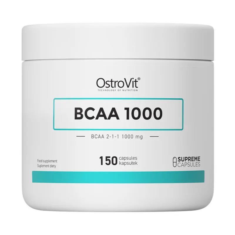Aminokwasy BCAA Ostrovit BCAA 1000 150kaps