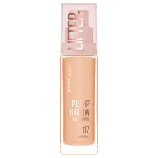 Maybelline Lifter Plump & Glow Podkład Rozświetlający 117