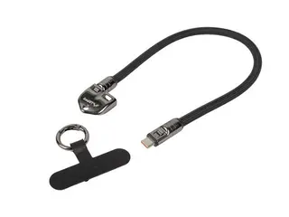 Lanberg Kabel USB-C M/M SMYCZ/BRELOK 0.3M 240W czarny
