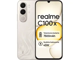 Smartfon REALME C100X 4G (LTE) 4 GB/ 256 GB Złoty